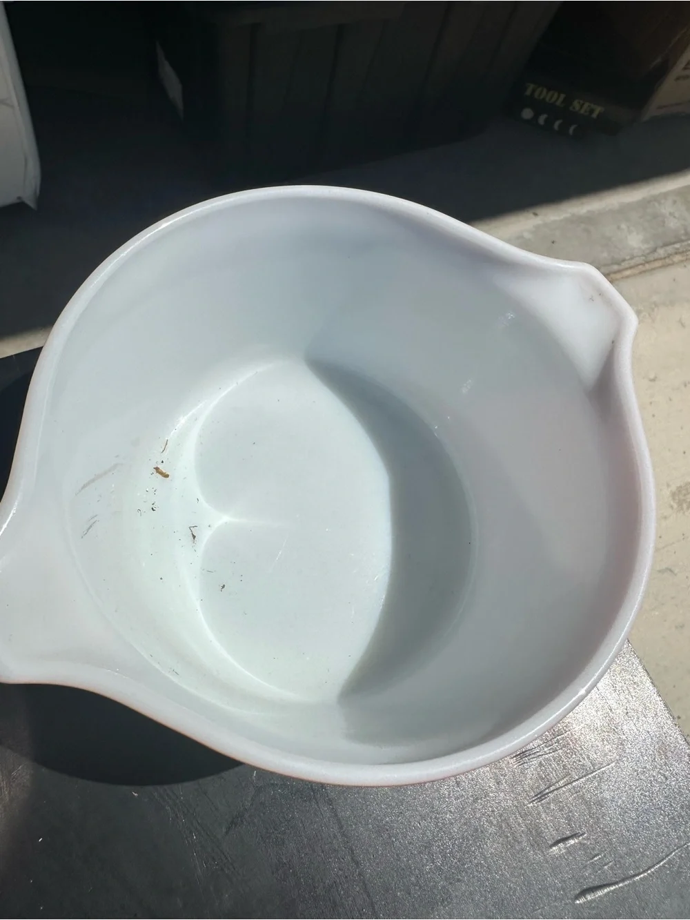 Vintage Style Orange Mixing Bowl Set - 3 Piece